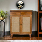 Kraft Bazaar Atalanta Sideboard (S) Light Brown Finish 80x40x105Cm